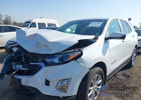 2021 Chevrolet Equinox Awd Lt из США, поврежденный, VIN 3GNAXUEV6MS163592